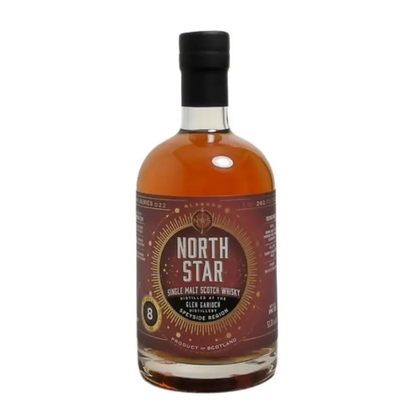 North Star Glengarioch Distillery Single Malt Scotch Whisky Aged 8 Years 700Ml Bottle Image