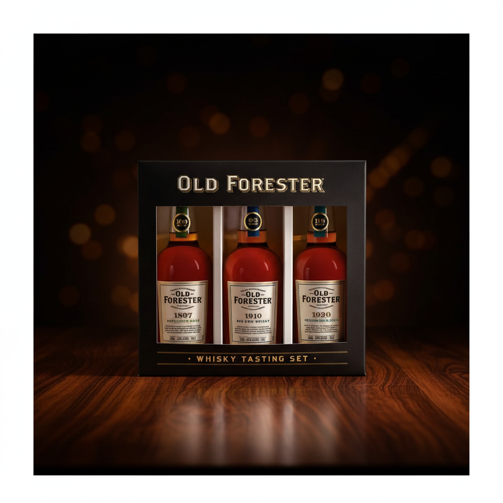 Old Forester Whiskey Tasting Set 3x375mL