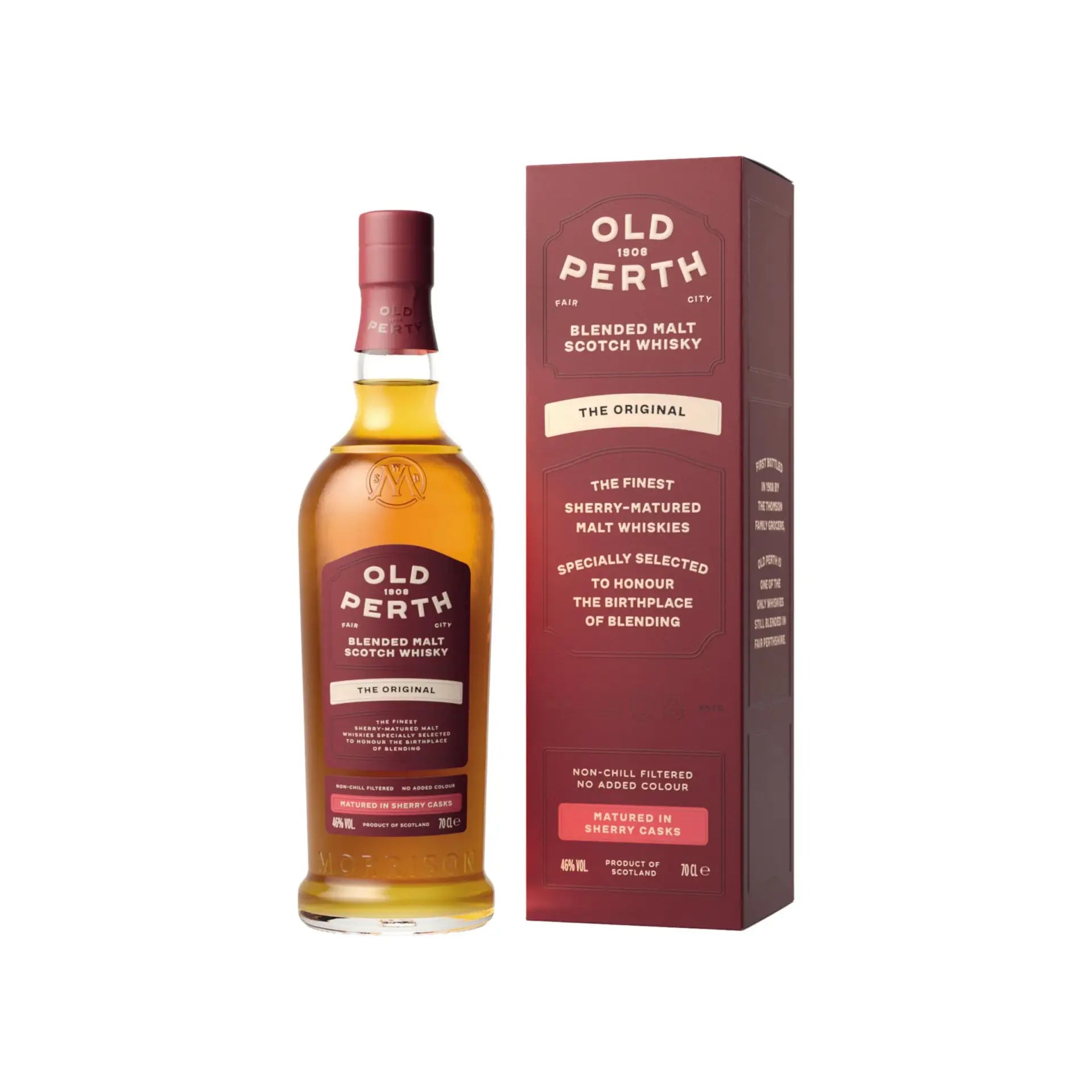 Old Perth Blended Malt Scotch Whisky The Original 700Ml Bottle Image