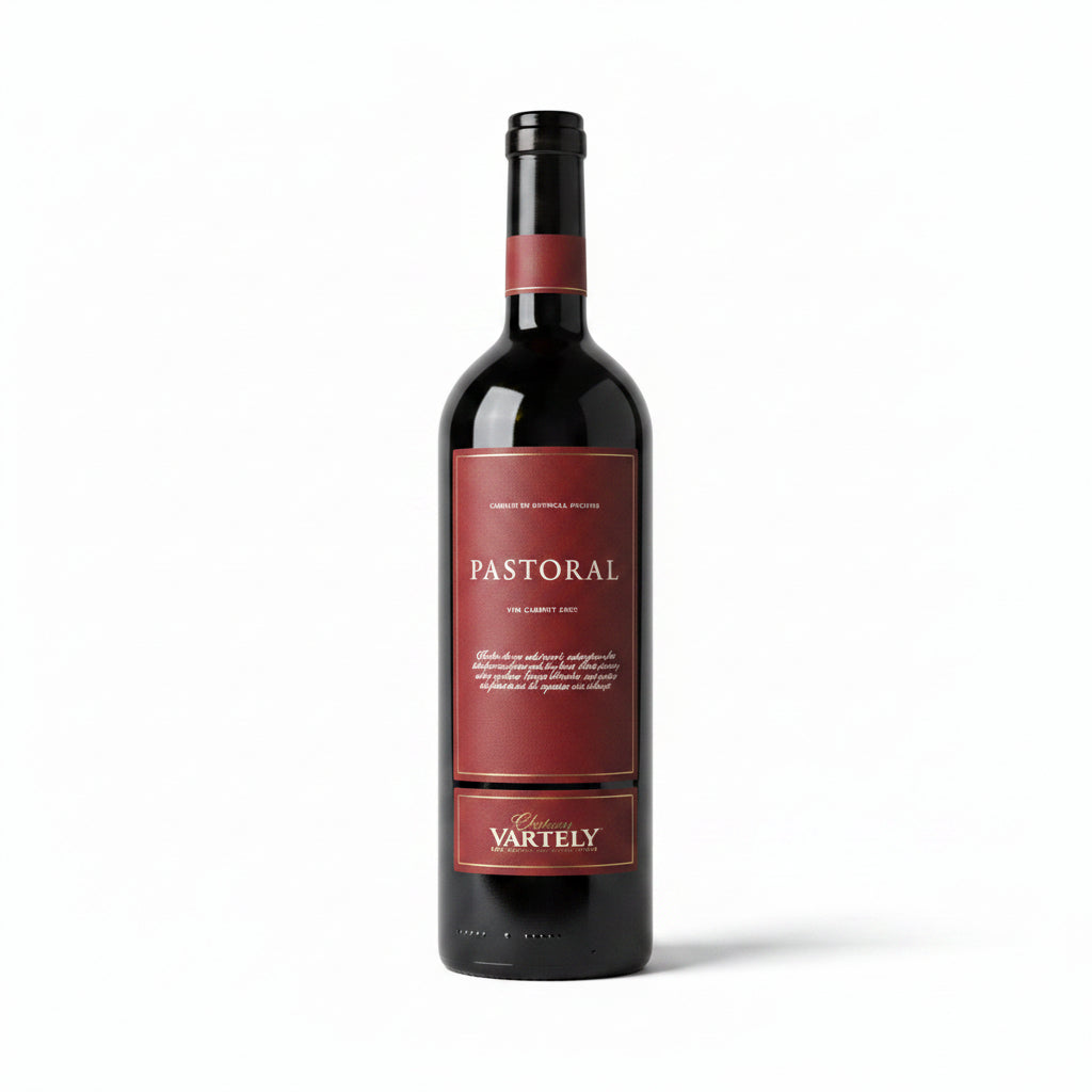 Bottle of Pastoral Vartely 750mL, a white wine with a clear glass bottle and label, on a neutral background.