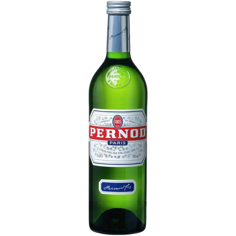 buy Pernod 750mL green glass bottle with Paris label