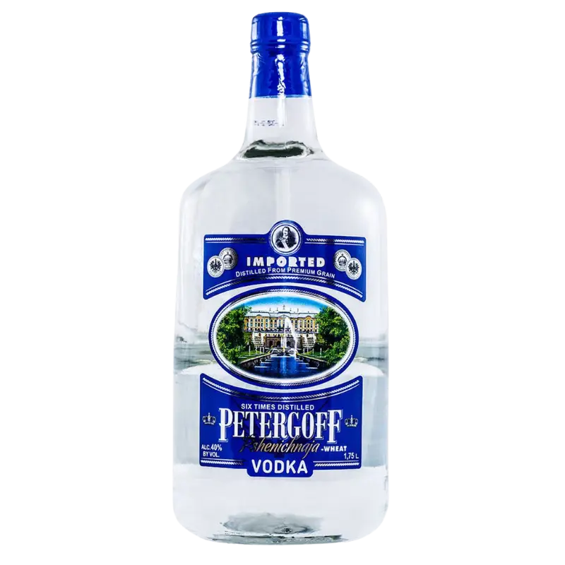 Petergoff Wheat Vodka 1 75L Bottle Image