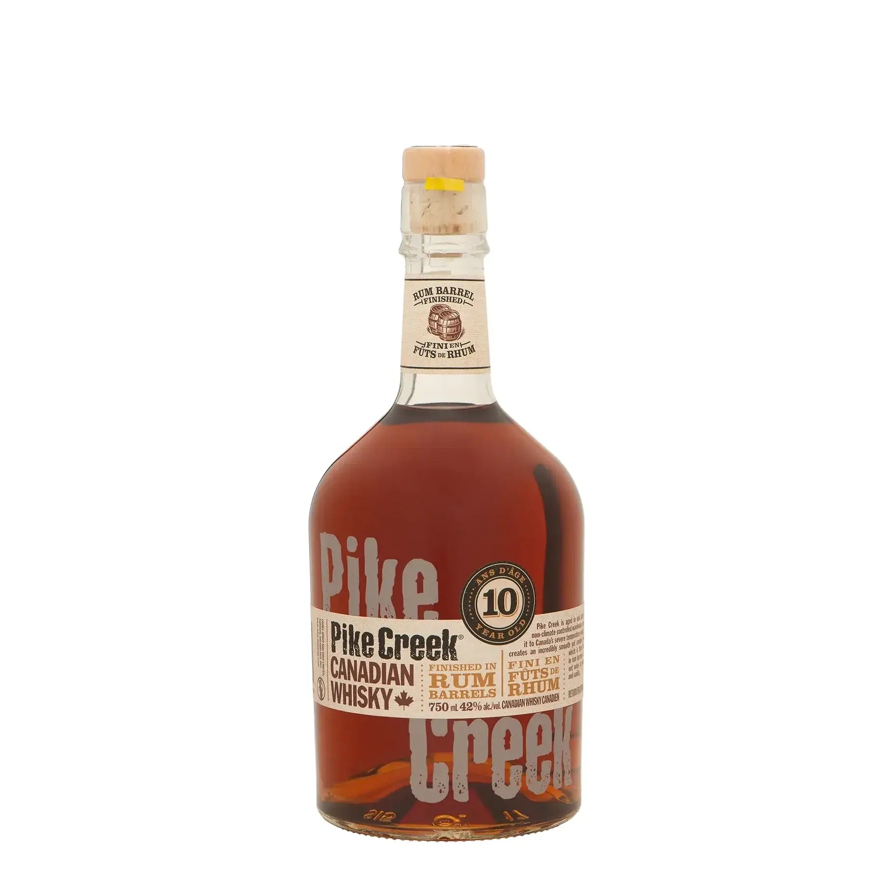 Pike Creek Double Barreled Canadian Whisky 750Ml Bottle Image