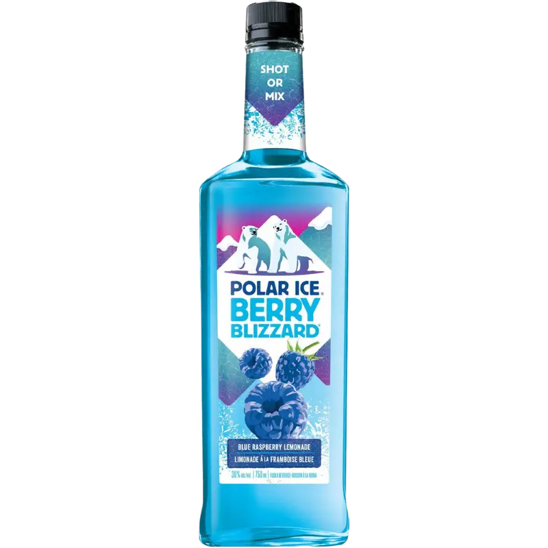 Polar Ice Berry Blizzard Flavoured Vodka 750Ml Bottle Image