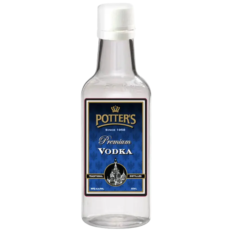 Potter S Premium Vodka 50Ml Bottle Image