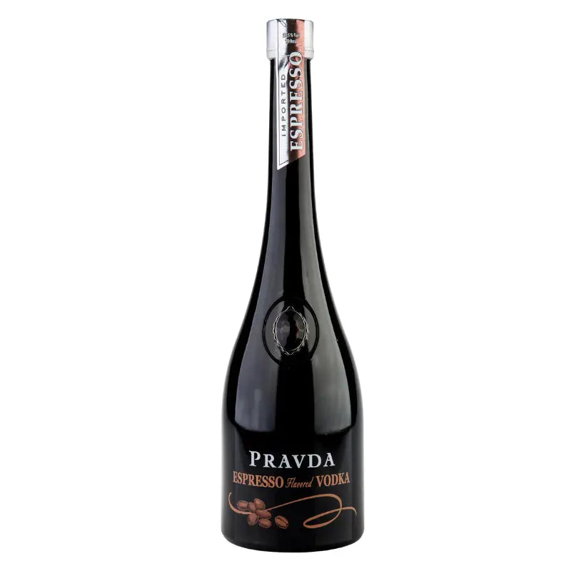 Pravda Espresso Flavoured Vodka 750Ml Bottle Image