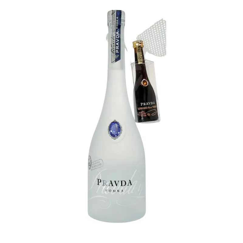 Pravda Vodka 750Ml With 50Ml Espresso 800Ml Bottle Image