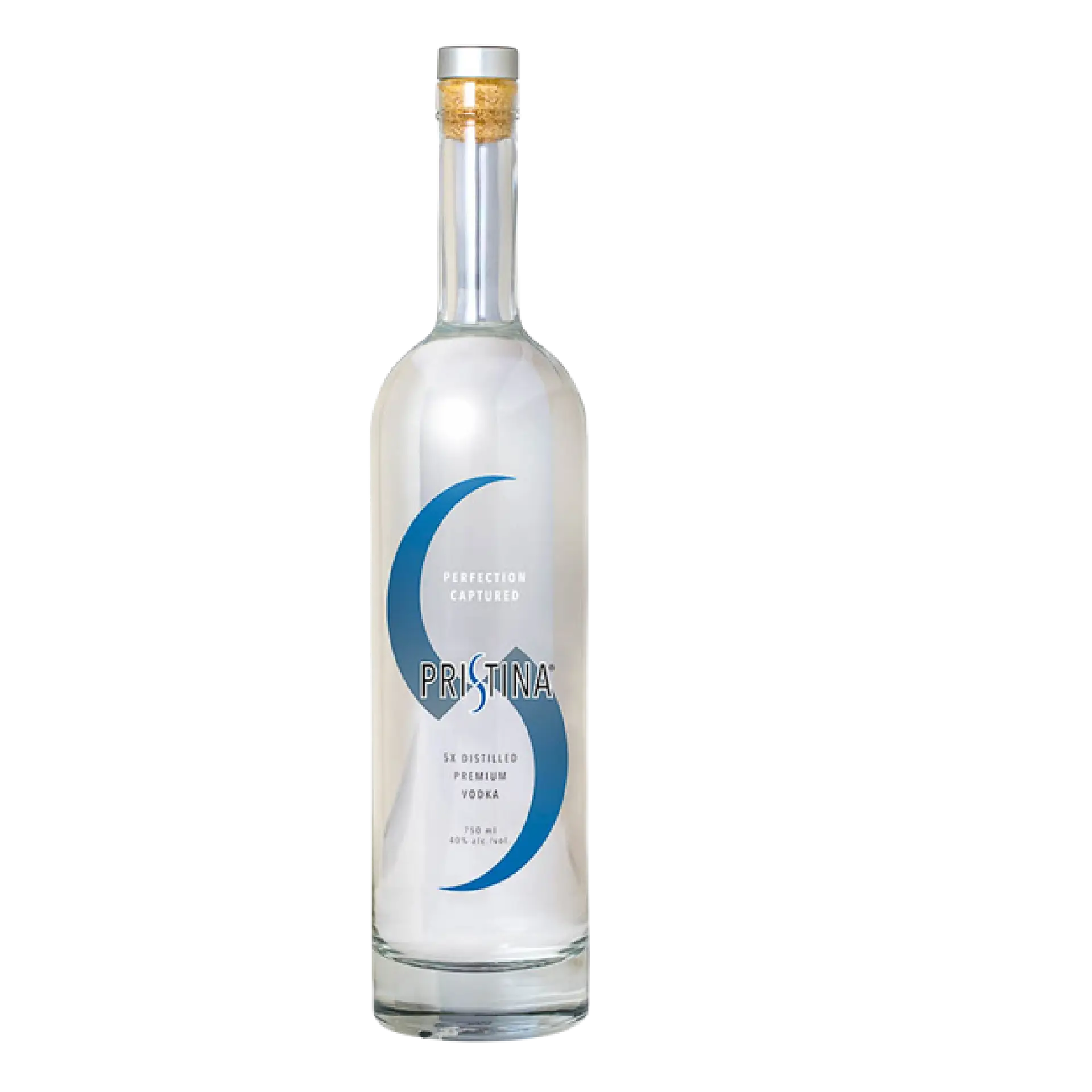 buy Pristina Vodka 3L clear glass bottle premium vodka