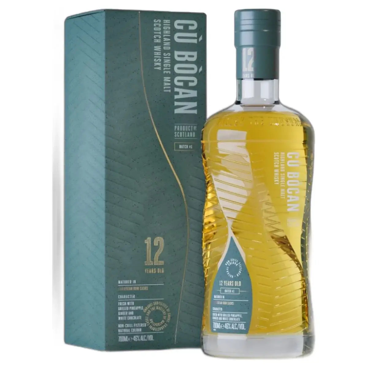 Cu Bocan 12 Year Old Single Malt Scotch Whisky 700Ml Bottle Image