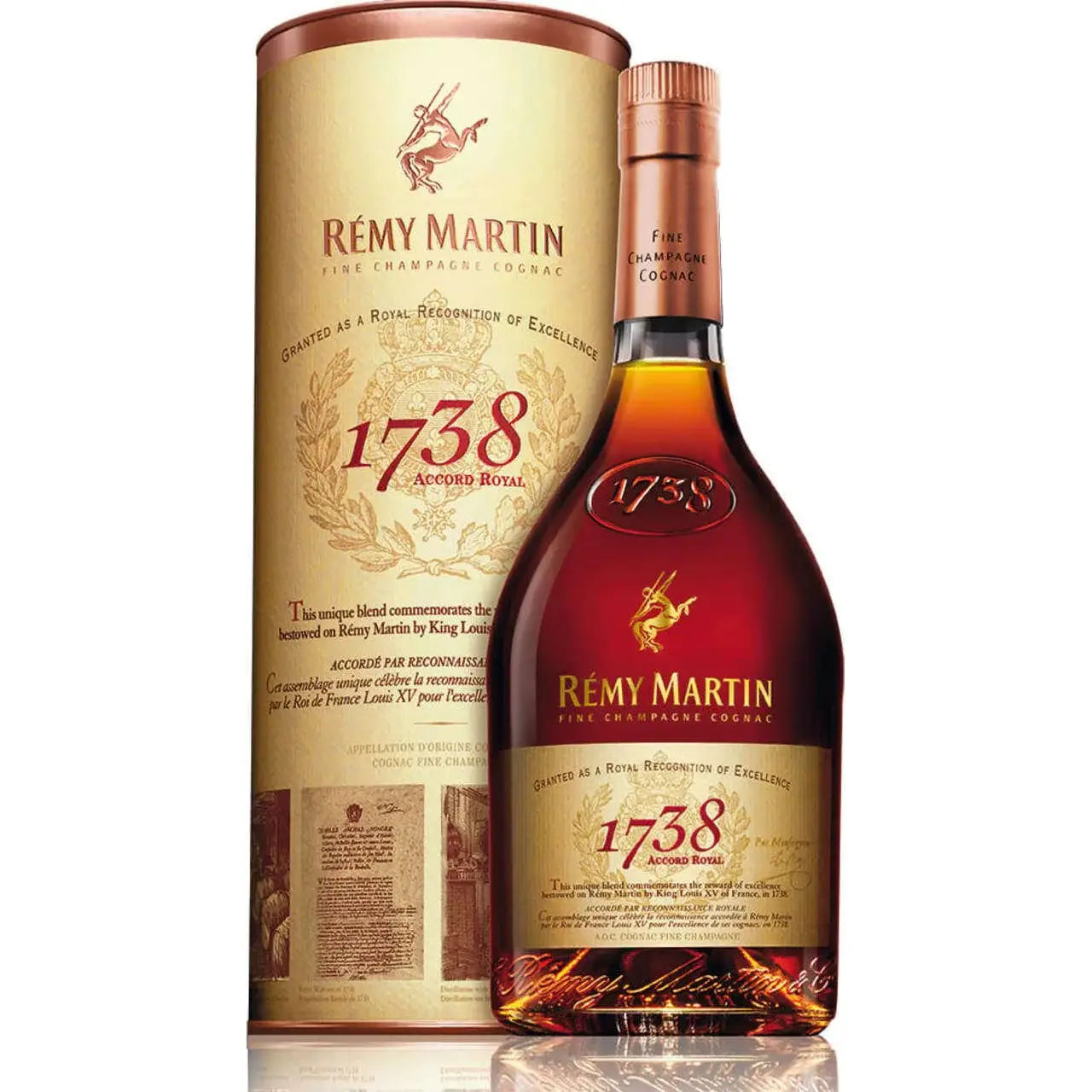 buy Remy Martin 1738 bottle with gift box, fine champagne cognac