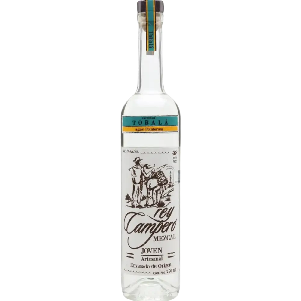 Buy Rey Campero Tobala Mezcal 750mL, premium artisanal agave spirit bottle