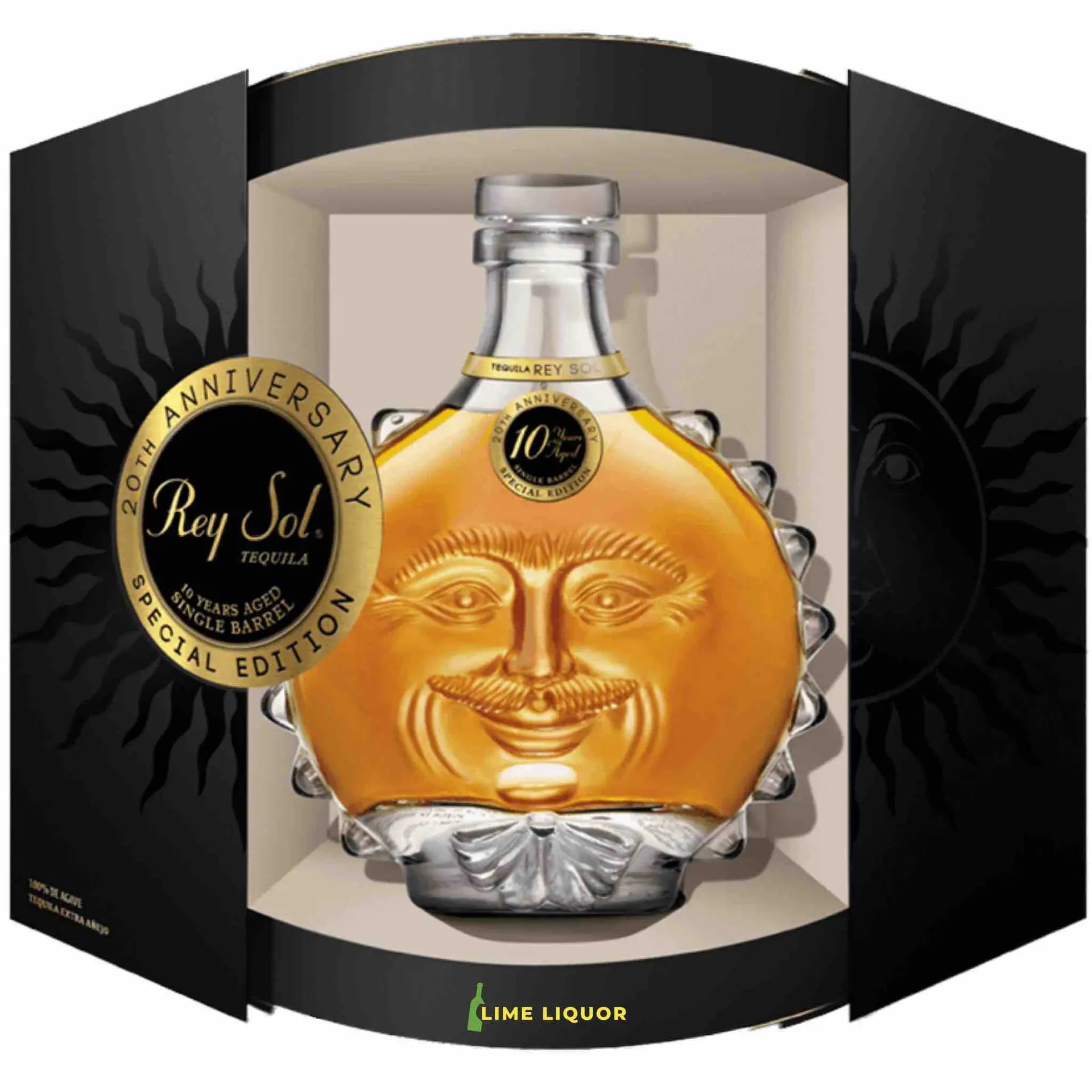 Buy Rey Sol 10 Year Single Barrel Extra Anejo Tequila 750mL special edition bottle