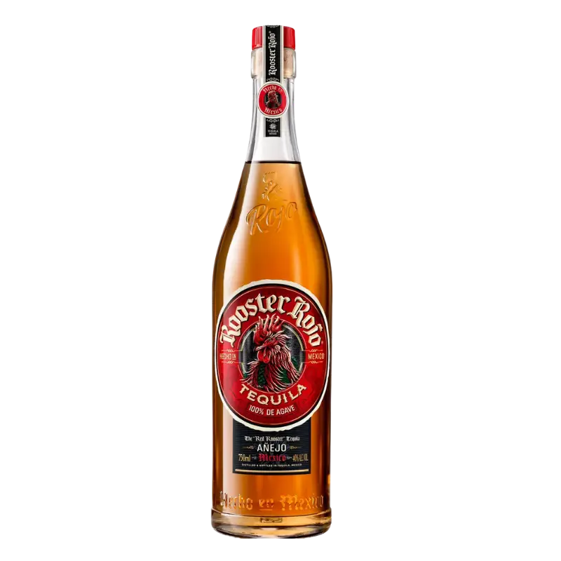 Rooster Rojo Anejo Tequila 750Ml Bottle Image