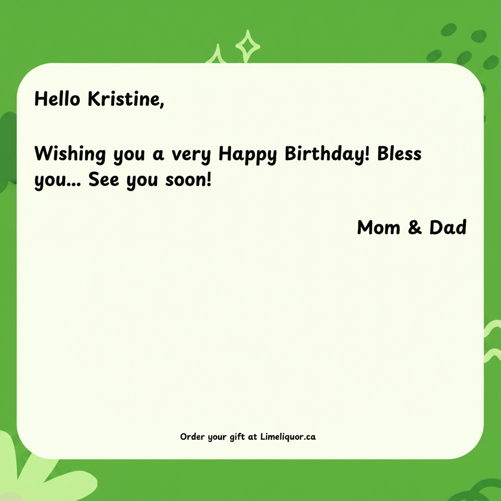 Bottle Gift Wrapping & Gift Note – 1×750mL