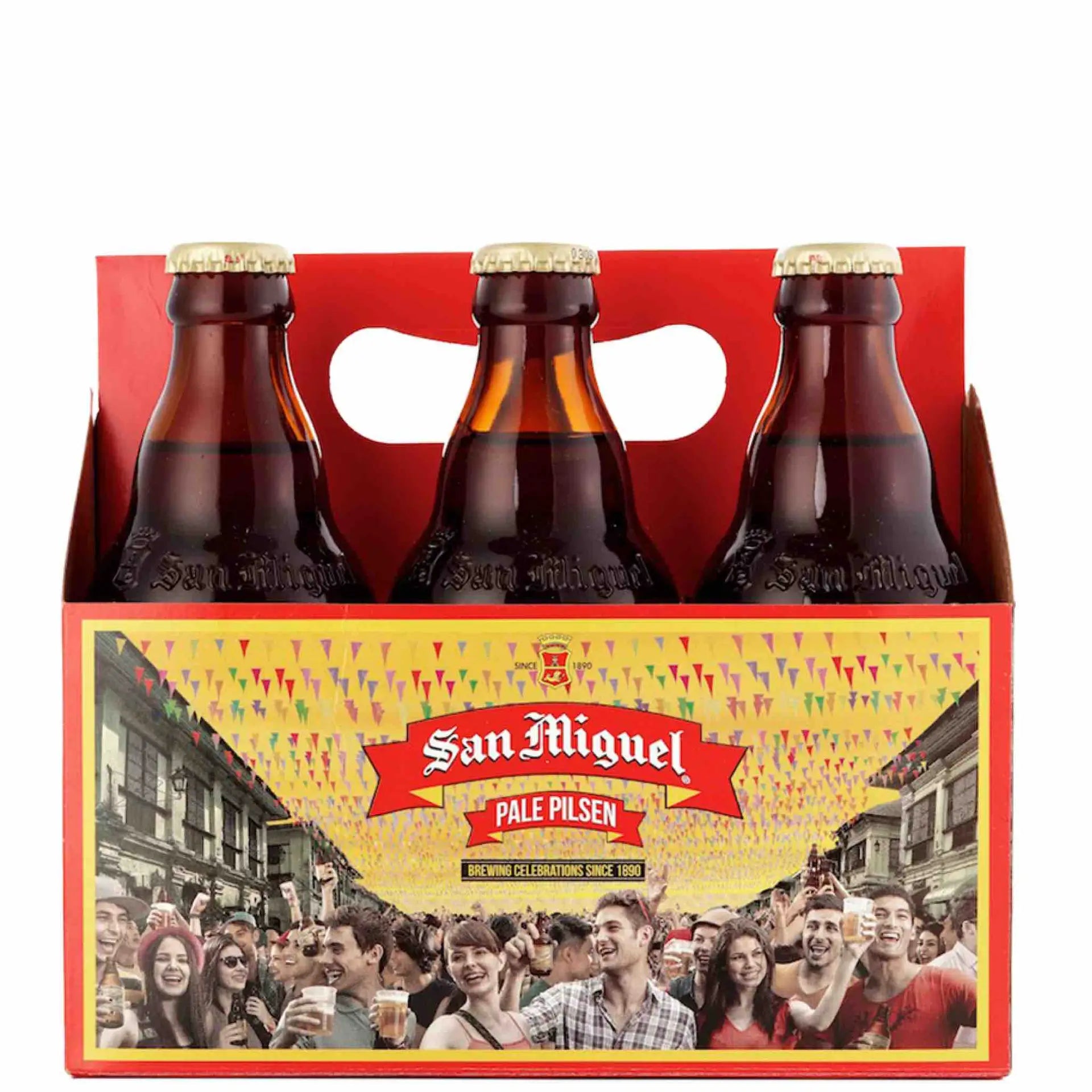 buy San Miguel Pale Pilsen 6 pack bottled beer
