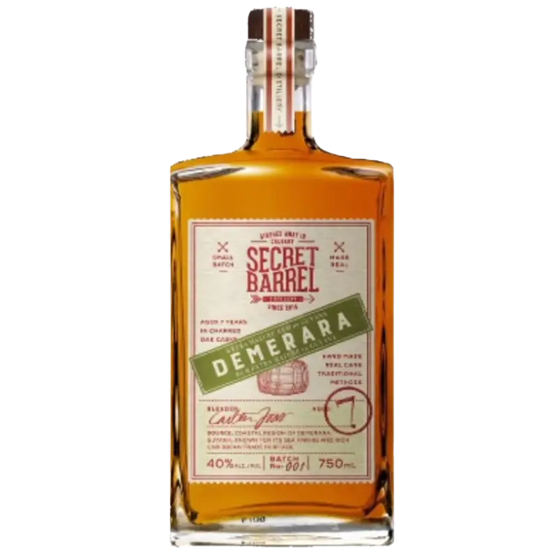 buy Secret Barrel 7 Year Old Demerara rum 750mL bottle online