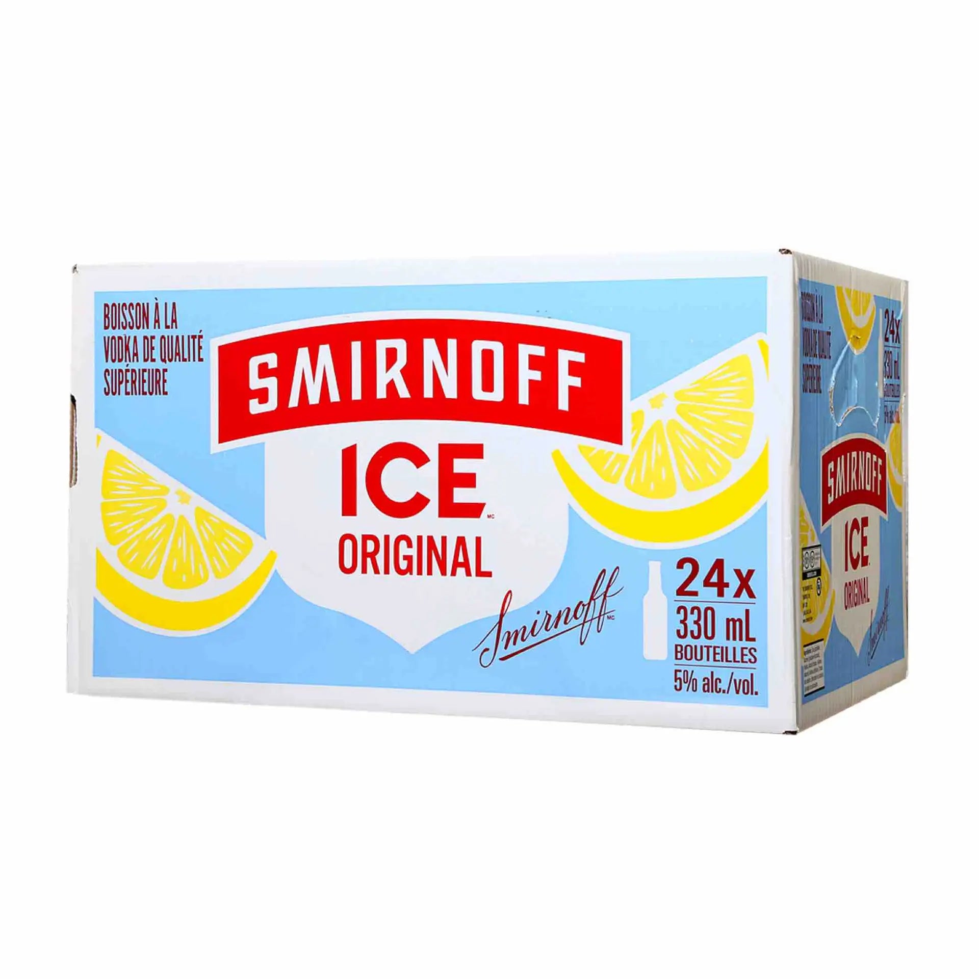 buy Smirnoff Ice Original 24x330mL bottles, citrus-flavored vodka coolers