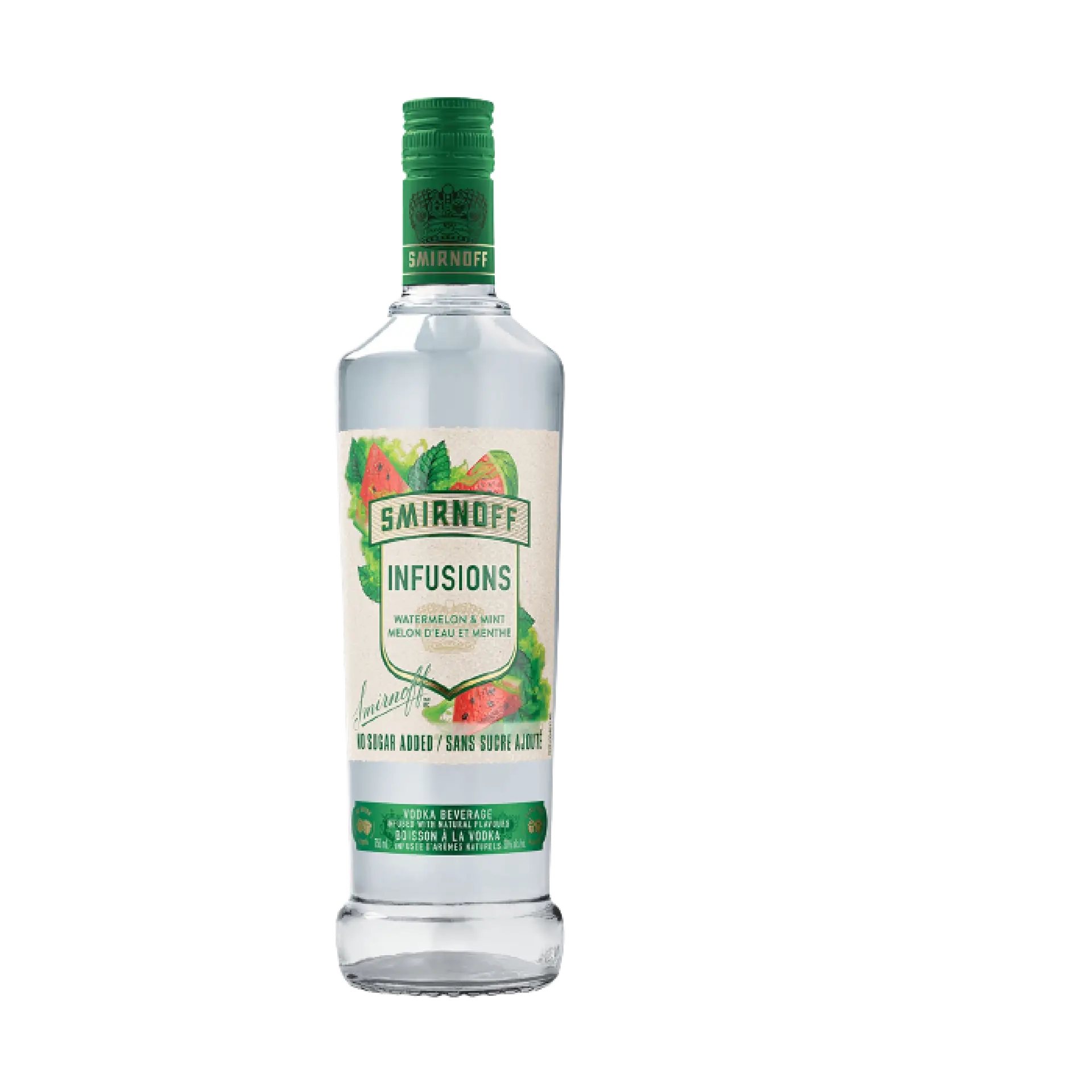 Buy Smirnoff Infusions Watermelon & Mint 750mL vodka bottle