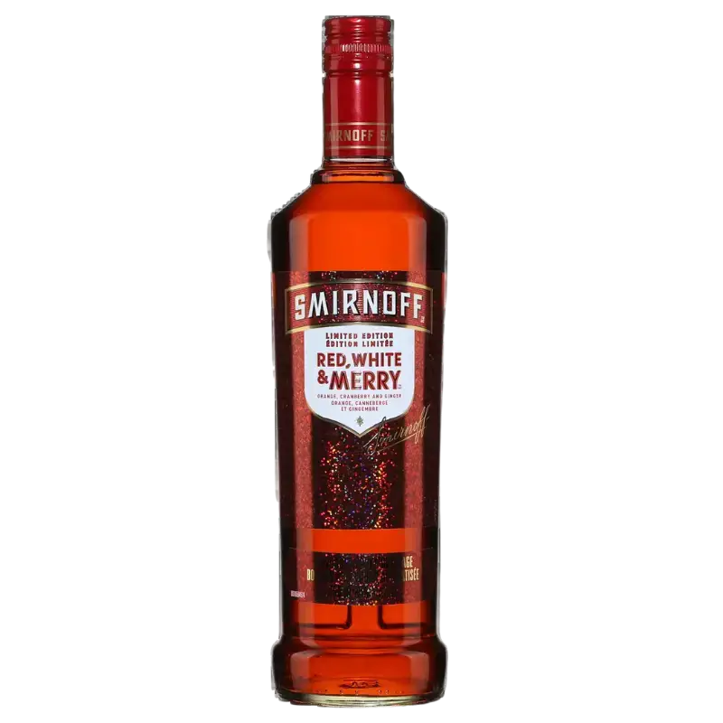 Smirnoff Red White Amp Merry Vodka 750Ml Bottle Image