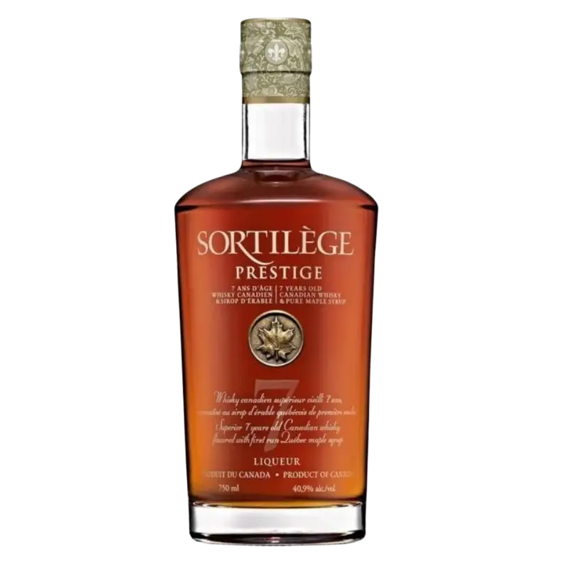 Sortilege Prestige Maple Syrup Whisky 750Ml Bottle Image