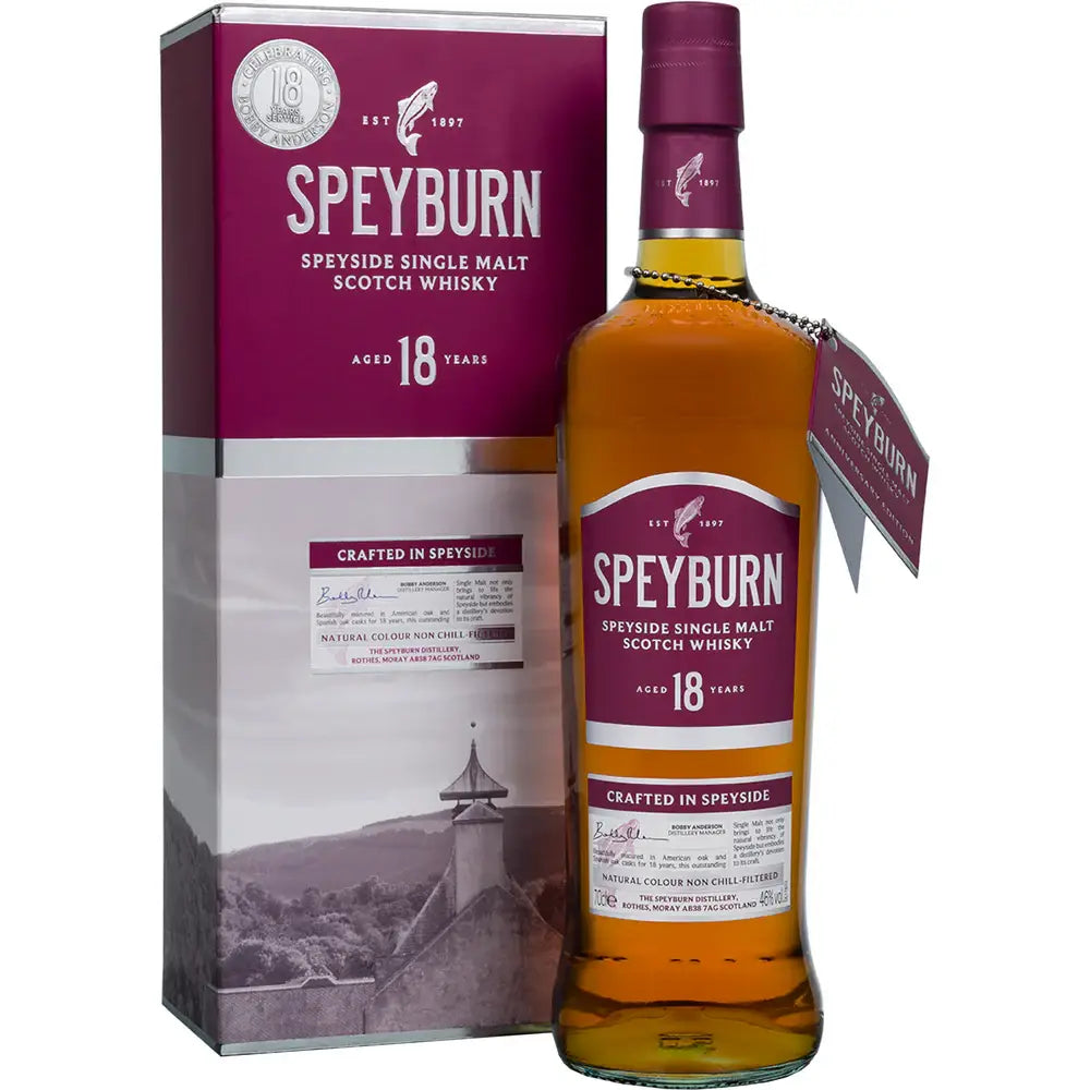 Speyburn 18 Years Speyside Single Malt Scotch Whisky 750Ml Bottle Image