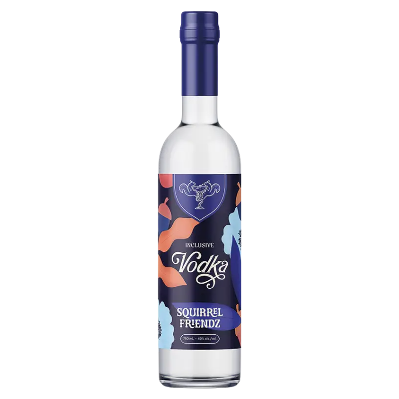 Squirrel Friendz Inclusive Vodka 750Ml Bottle Image