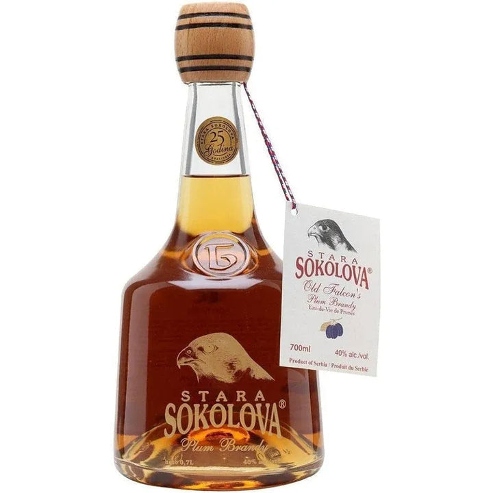Stara Sokolova Plum Brandy Lux 7 Year 700mL