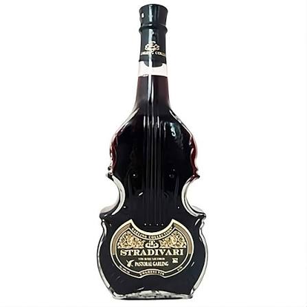 Stradivari Pastoral Garling 750ml bottle of wine, featuring a label with elegant design and vintage details.