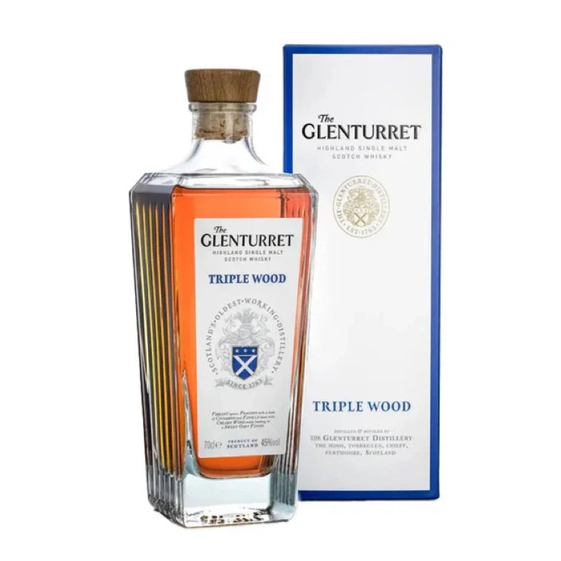 The Glenturret Highland Triple Wood Single Malt Scotch Whisky