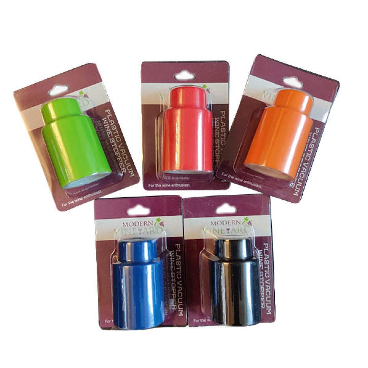 Vacuum Wine Stopper (Set of 6)