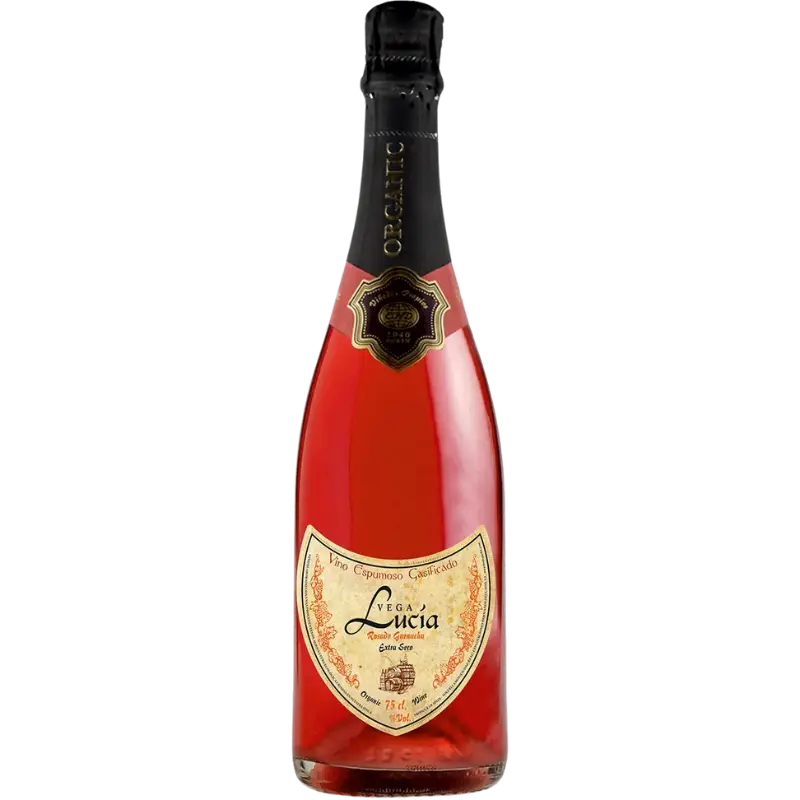 Vega Lucia Organic Sparkling Rose Garnacha 750Ml Bottle Image