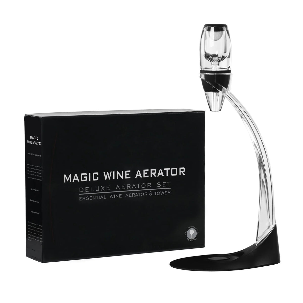 Wine Aerator Magic Decanter With Stand (Set of 2)