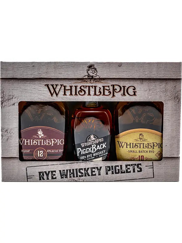 Whistlepig Rye Piglet Gift Pack 3X50Ml Bottle Image