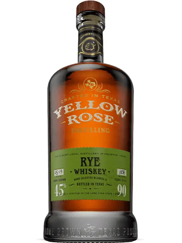 Yellow Rose Rye Whiskey 750Ml Bottle Image