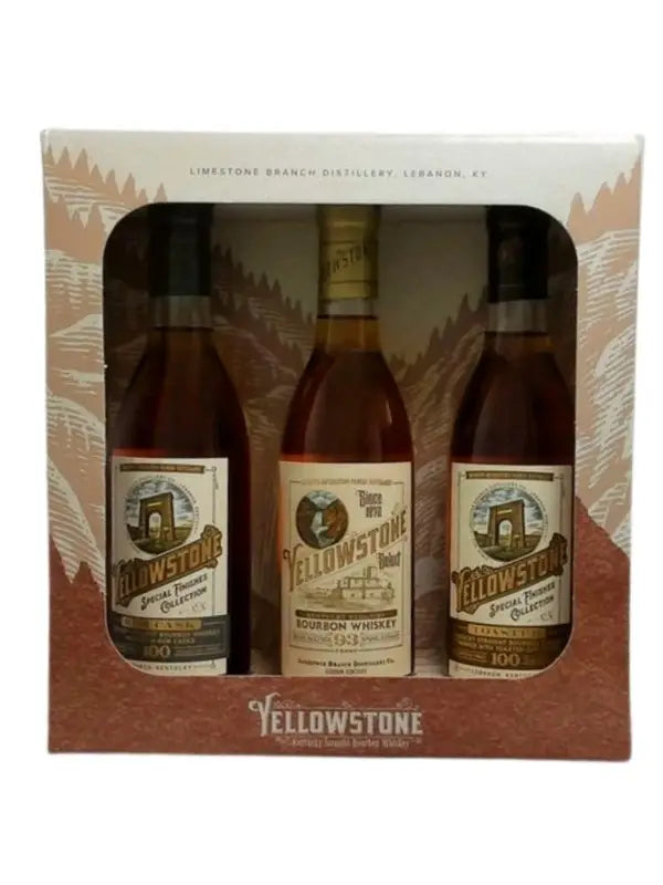 Yellowstone Gift Pack 3X375Ml Bottle Image