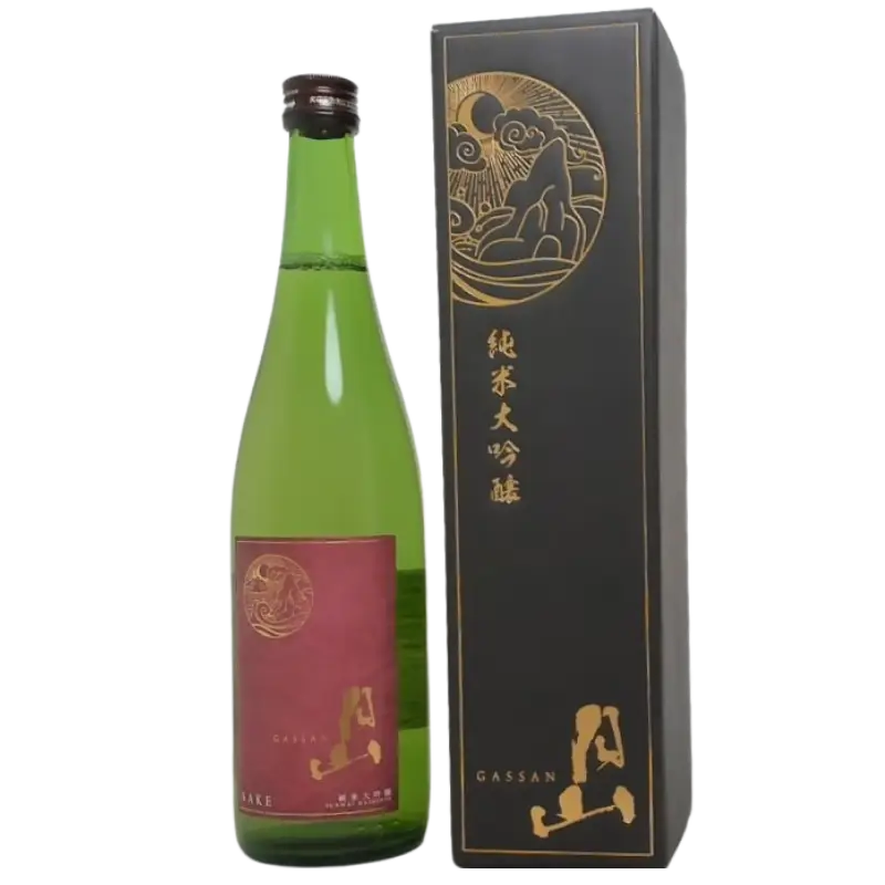 Yoshida Gassan Junmai Dai Ginjo 720Ml Bottle Image