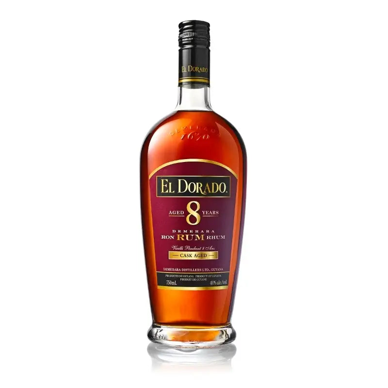 El Dorado 8 Year Old Rum 1 14L Bottle Image