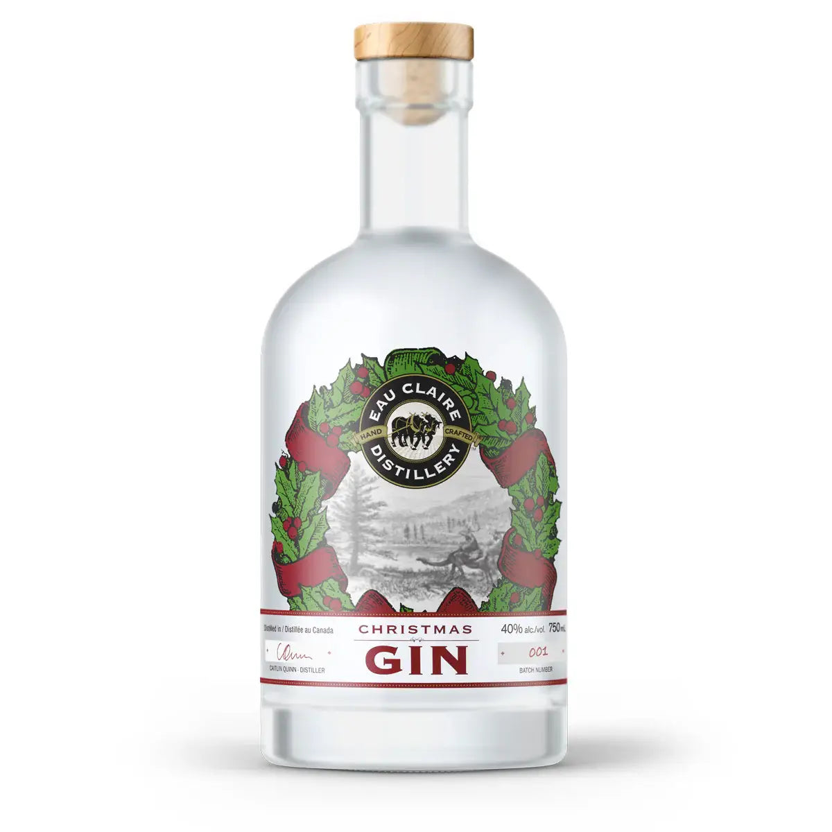 Eau Claire Christmas Gin 750Ml Bottle Image