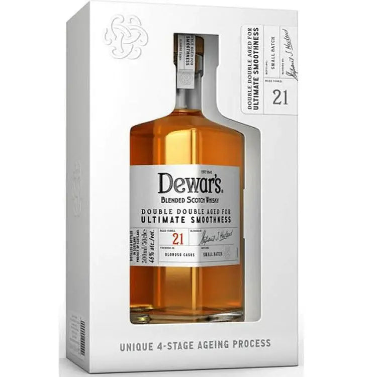 Dewars Double Double 21 Year Old Blended Scotch Whisky 375Ml Bottle Image