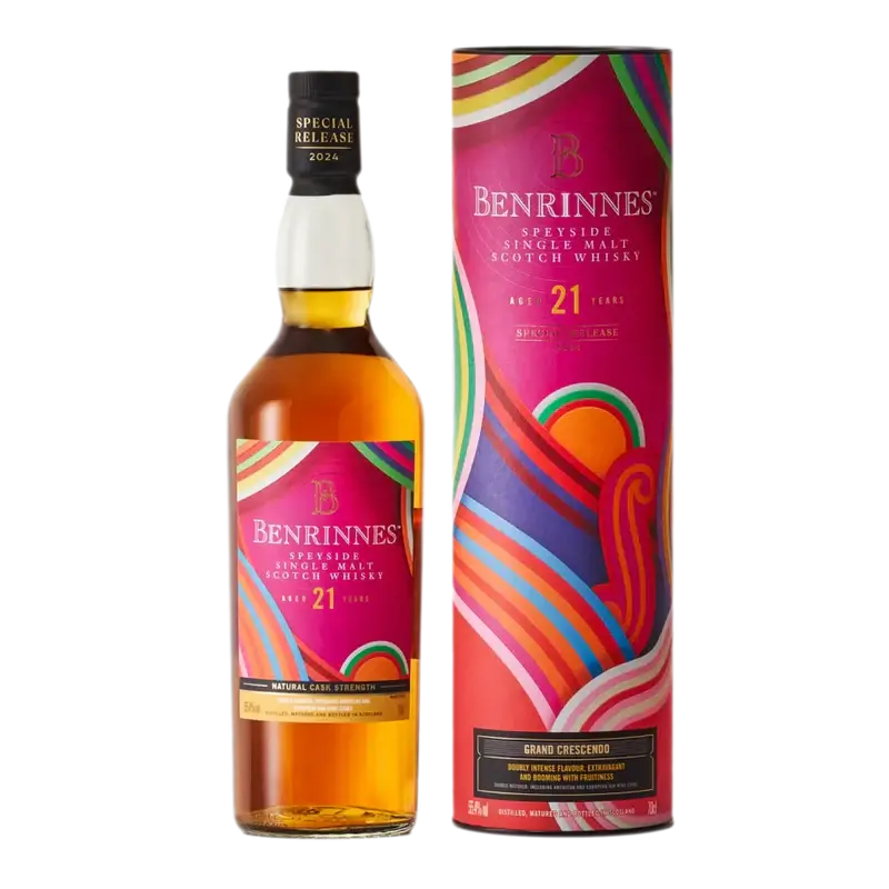 Benrinnes Grand Crescendo 21 Year Old Single Malt Scotch Whisky 2024 Special Release 750Ml Bottle Image
