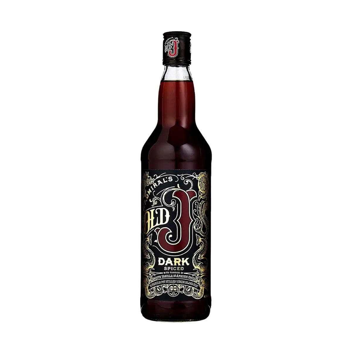 Admiral S Old J Spiced Dark Rum 750Ml Bottle Image