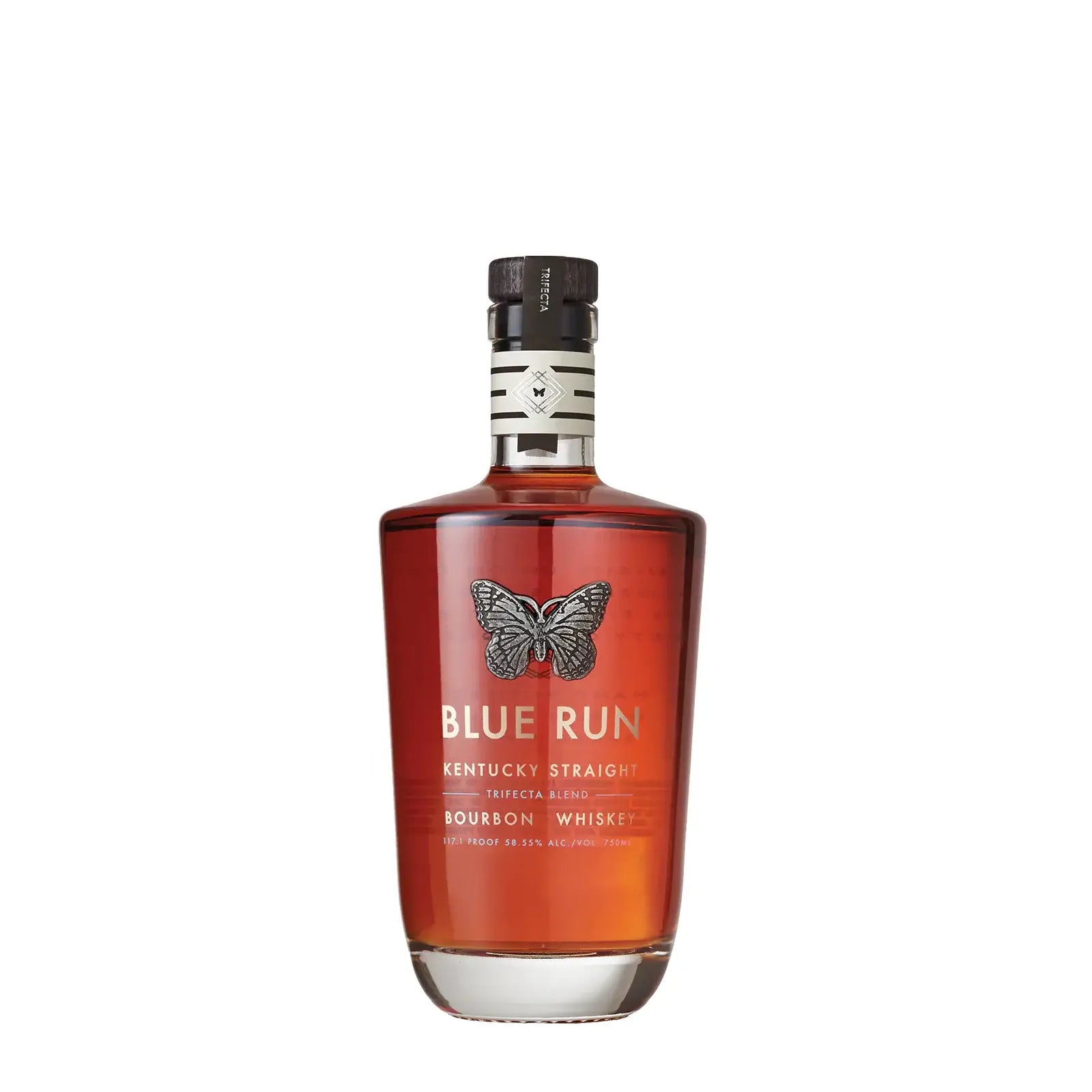 Blue Run Kentucky Straight Bourbon Whiskey Trifecta 750Ml Bottle Image