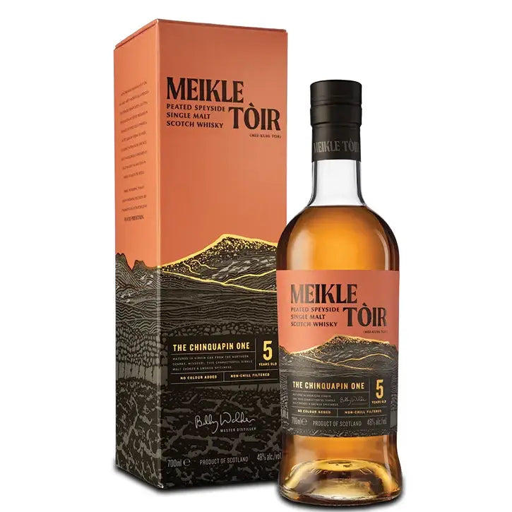 Meikle Toir Peated Single Malt Scotch Whisky Aged 5 Years The Chinquapin One 700Ml Bottle Image
