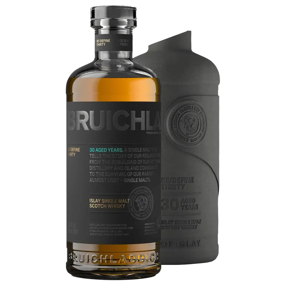 Bruichladdich 30 Year Old Single Malt Scotch Whisky 700Ml Bottle Image