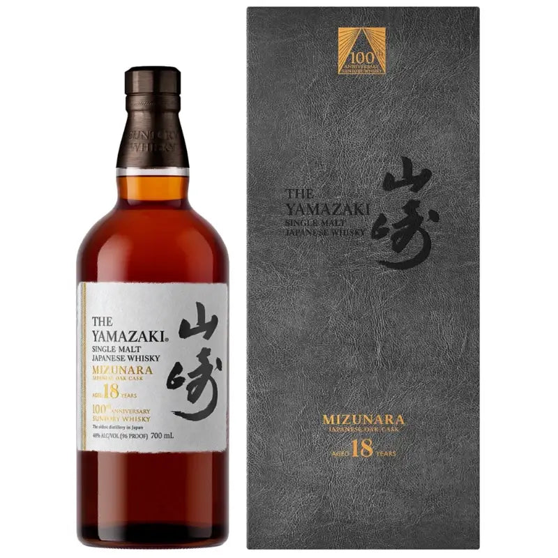 Yamazaki 18 Year Mizunara Cask 100Th Anniversary Edition 700Ml Bottle Image