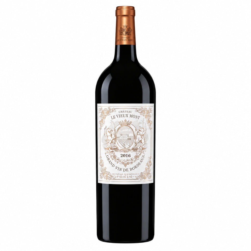 Bottle of Chateau Pichon Baron 2016 red wine in a 1.5L size, with a dark label and elegant bottle shape.