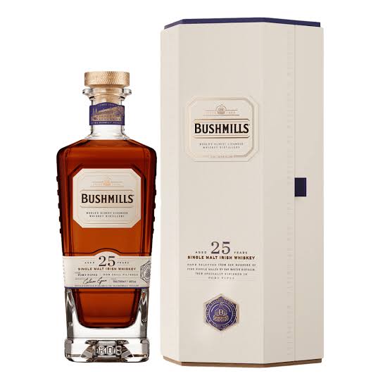 Bushmills 25 Year Old Single Malt Irish Whiskey