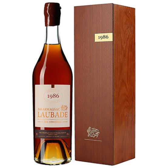 Chateau De Laubade Bas Armagnac 1986 Cask Strength 700mL