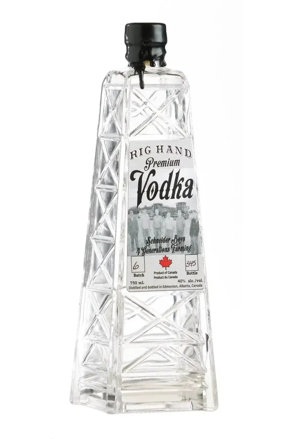 Rig Hand Premium Vodka 750Ml Bottle Image