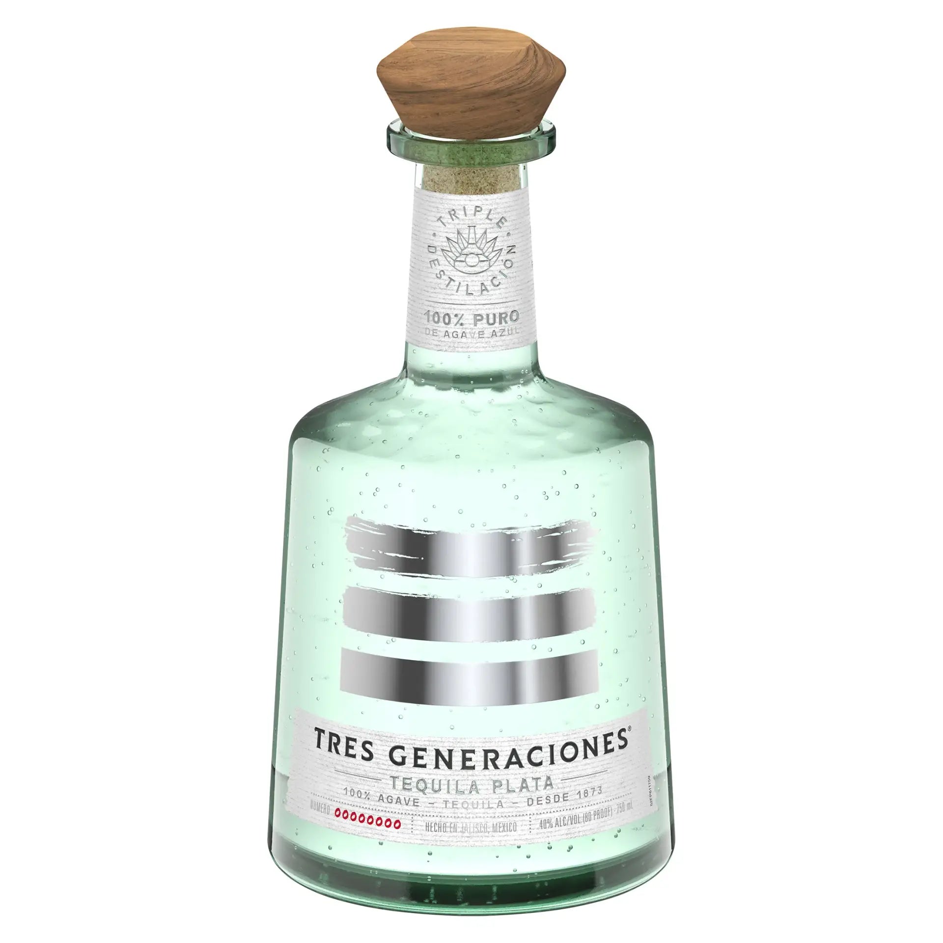 Tres Generaciones Plata 750Ml Bottle Image